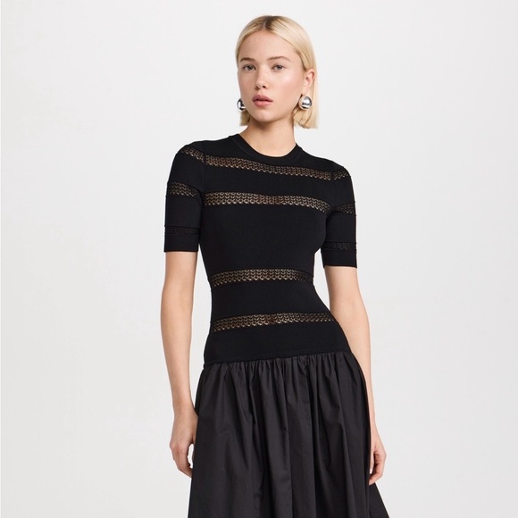 Sea New York Black Midi Dress - Picture 3 of 7